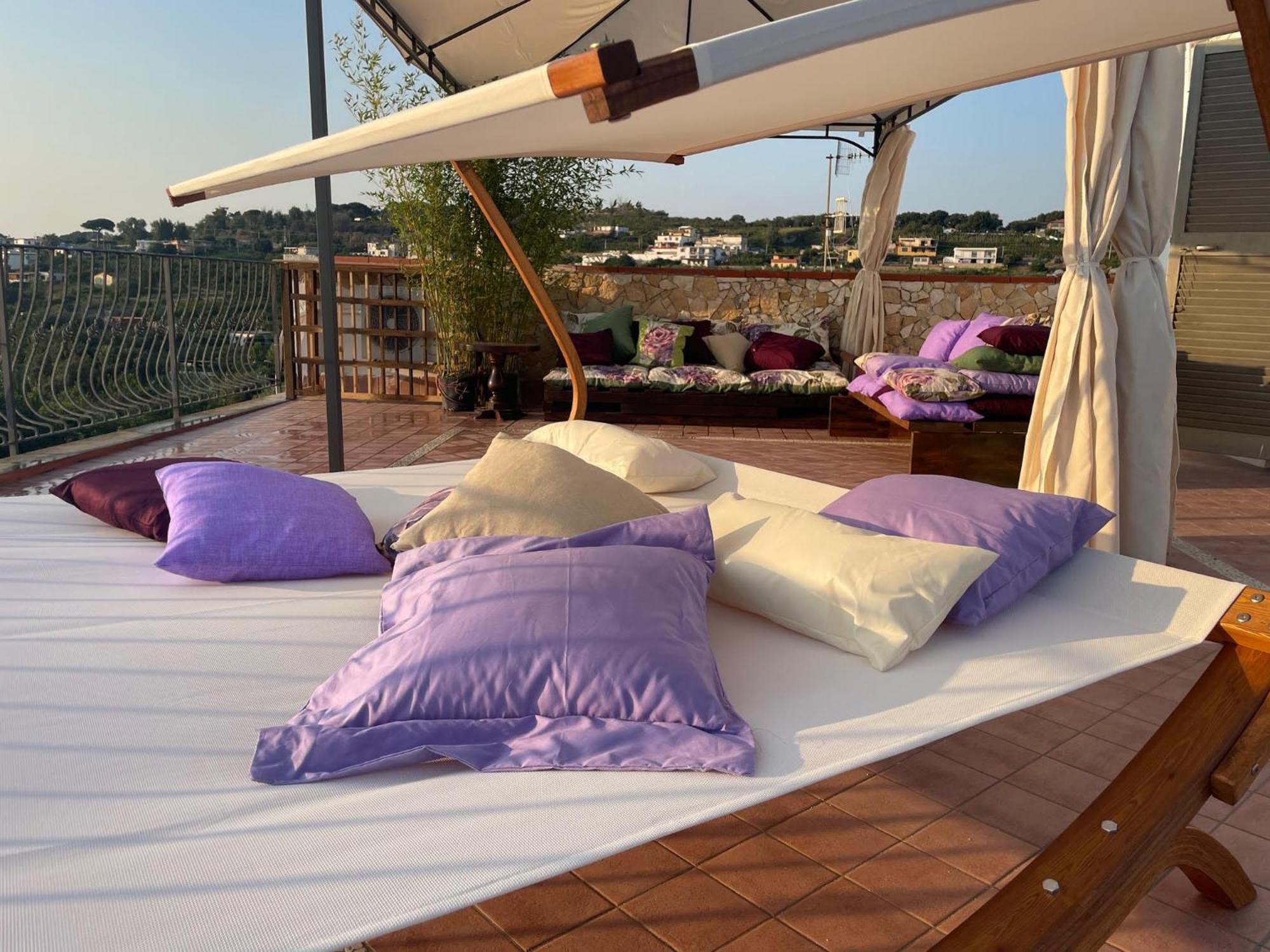 Domus Parva - Villa Con Bio-Piscina, Spa Privata E Appartamenti Panoramici Bacoli Eksteriør bilde