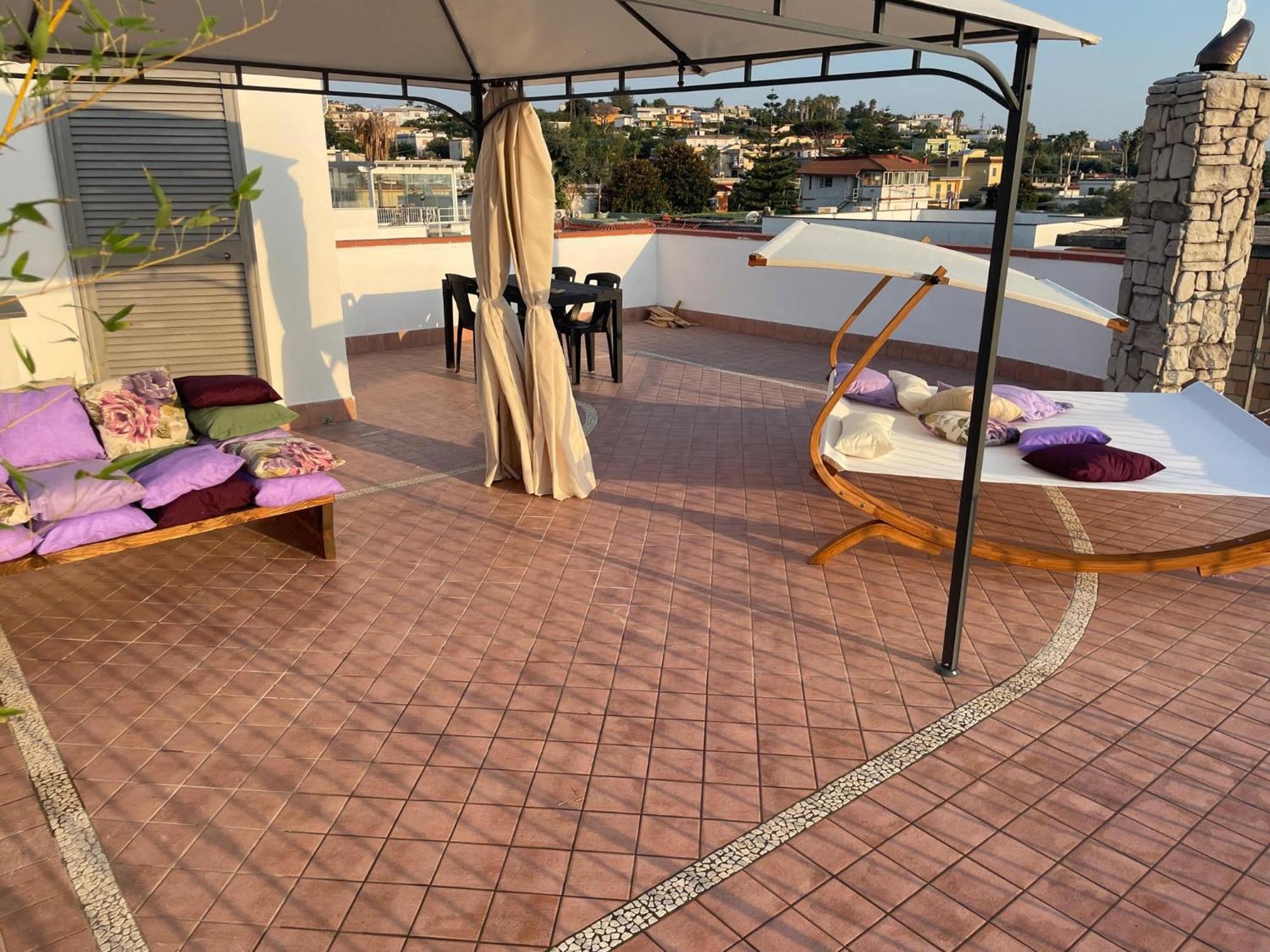 Domus Parva - Villa Con Bio-Piscina, Spa Privata E Appartamenti Panoramici Bacoli Eksteriør bilde