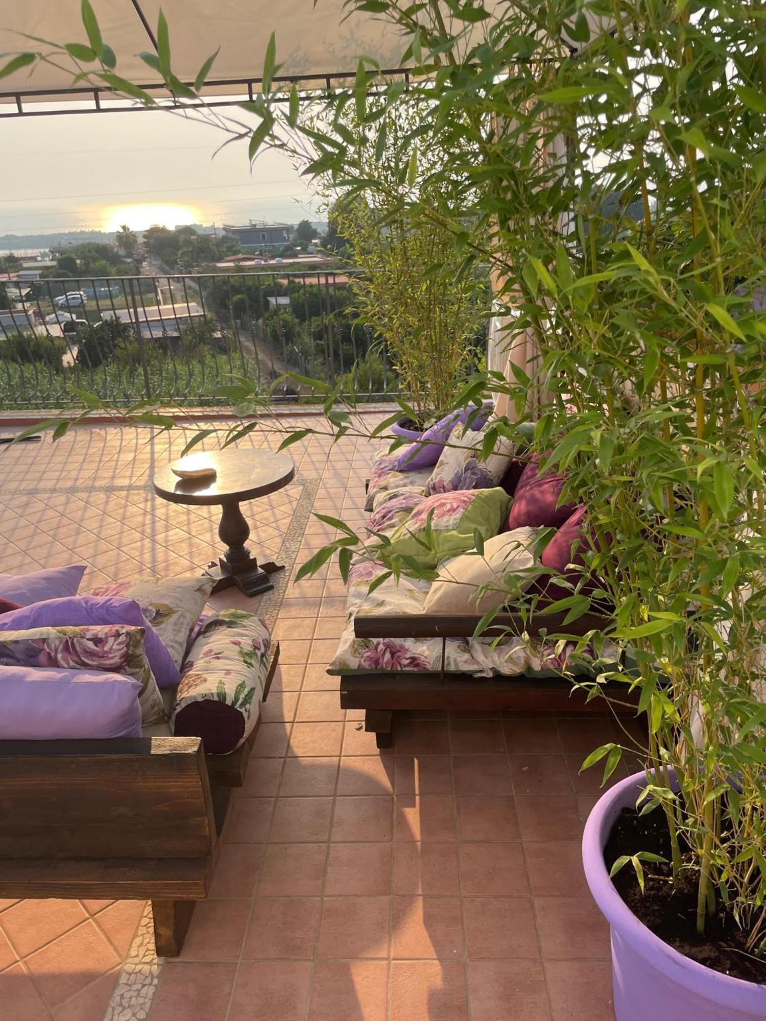 Domus Parva - Villa Con Bio-Piscina, Spa Privata E Appartamenti Panoramici Bacoli Eksteriør bilde